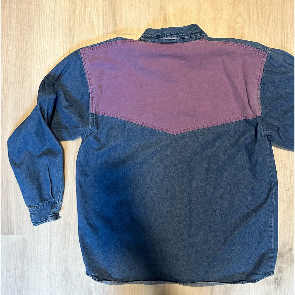 Denim Button Up - Picture 3 of 5